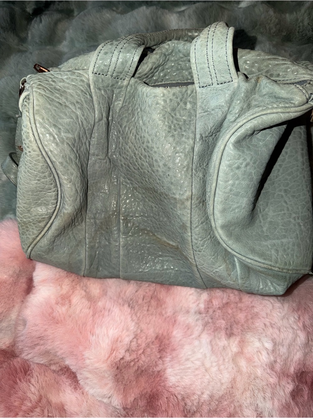 Alexander Wang Sea-foam Green Rocco/Rose Gold hardware - Picture 2 of 13